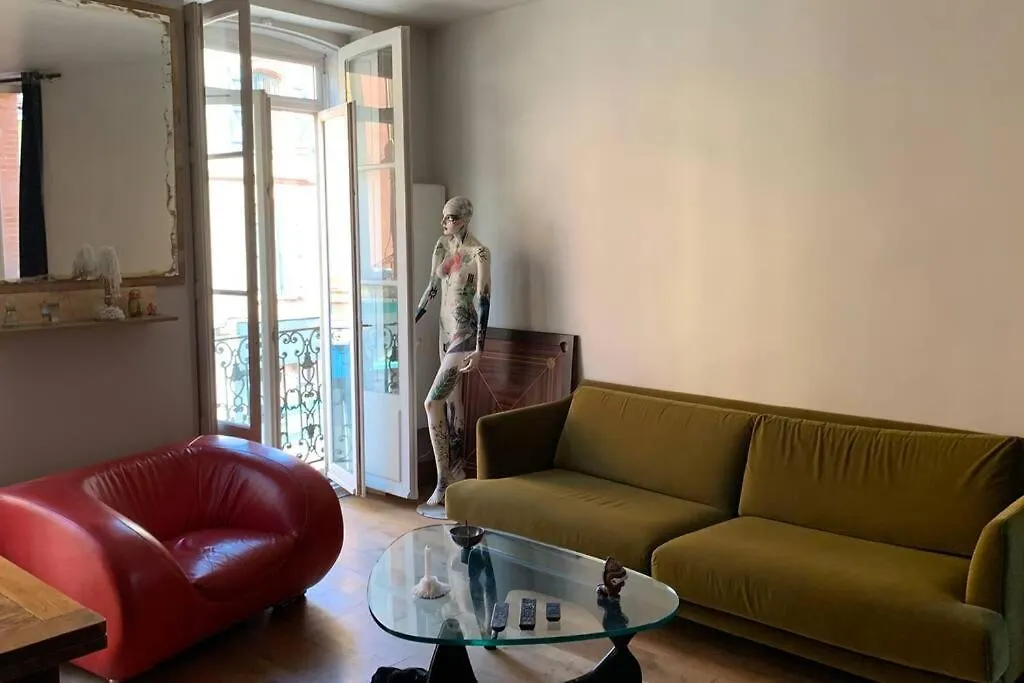 Apartmán Bel Appartement Atypique Quartier St Cyprien Toulouse Francie