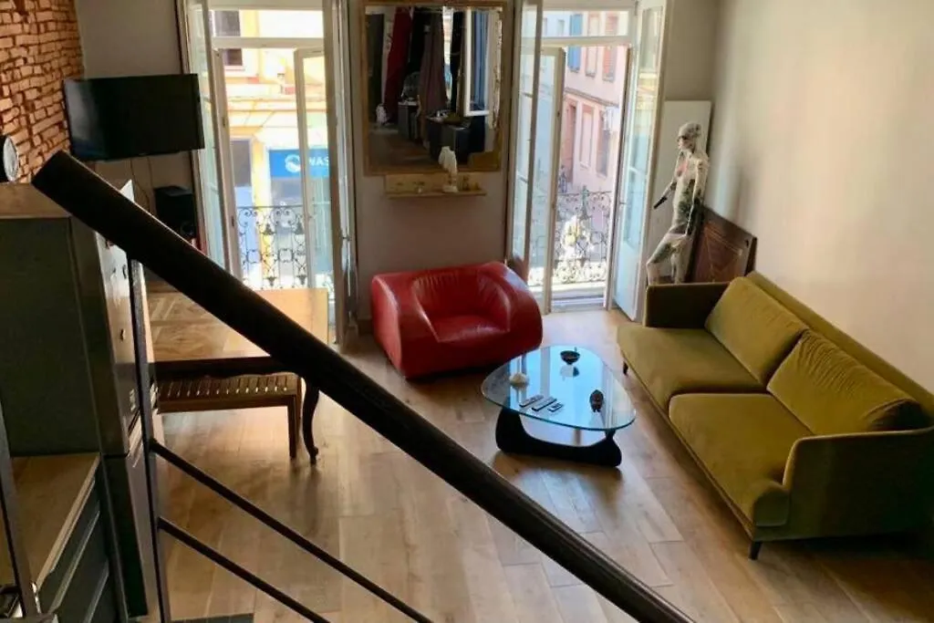 Bel Appartement Atypique Quartier St Cyprien Toulouse Apartmán