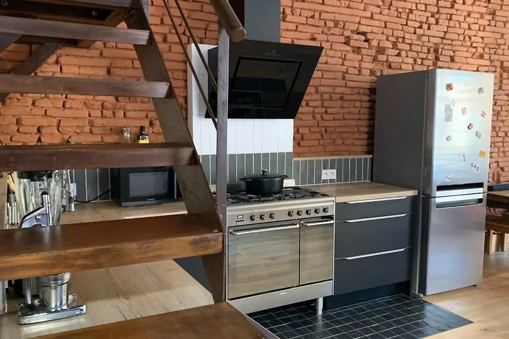 Bel Appartement Atypique Quartier St Cyprien Toulouse Francie